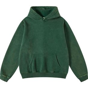 เสื้อฮู้ดผ้าคอตตอนผสมพิมพ์ลายหน้าจอว่างเปล่าแบบปักลายสำหรับทุกเพศเสื้อฮู้ดแบบไม่มีการพิมพ์สกรีนยี่ห้อ - Product Image 1