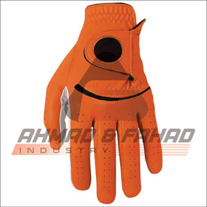 Nouveau design de gants de golf en cuir cabretta personnalisés de haute qualité, couleurs mélangées - Product Image 1