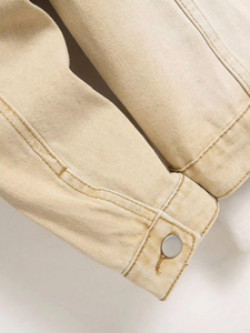 Chaquetas de Mezclilla de Invierno para Hombre con Cuello Alto Personalizado, Logotipo Frontal, Transpirables, Ligeras y Resistentes al Viento para Uso en Exteriores - Product Image 5