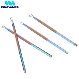 Empujador de cutículas de acero inoxidable, herramienta para uñas de la más alta calidad con servicio OEM INNOVAMED, impresión de logotipo personalizado al por mayor. - Product Image 4