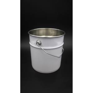 Cubos cónicos de hojalata personalizables de 180 mm con tapa a presión, tapa de orejeta o tapa de pestillo de anillo y capacidad total de 3,4 hasta 5,7 - Product Image 5