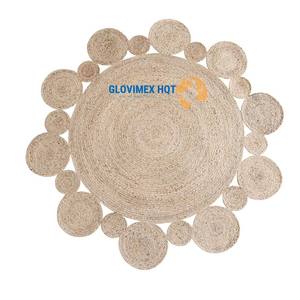 Hot New Design Water Hyacinth Jute House Door <b>Mats</b> Home <b>Floor</b> Rugs Natural Safe Wicker Bedroom Hall Decor - Product Image 1