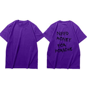 Ropa de calle personalizada Estampado gráfico Talla grande Secado rápido Verano Oversized 100% Algodón Camisetas - Product Image 5