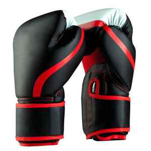 Offre spéciale, bonne qualité, gants de boxe à lacets, logo personnalisé, gants de boxe en peau de vache pour entraînement de compétition pour adultes - Product Image 1