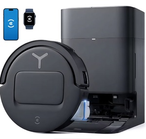 Aspiradora robótica profesional todo en uno y fregona giratoria – Serie Elite con estación de autovaciado y lavado de fregonas - Product Image 5