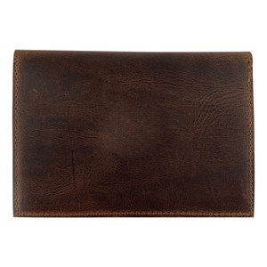 Porte-passeport en cuir véritable de luxe Heritage avec fentes pour cartes et finition élégante - Product Image 5
