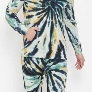 Top tendance meilleur design Hommes Tie Dye Survêtement respirant confortable léger dernier style séchage rapide Tie Dye Survêtement - Product Image 3