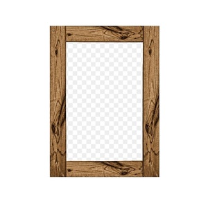 Marco de fotos de madera vintage hecho a mano con acabado antiguo para mostrar imágenes familiares y recuerdos - Product Image 2