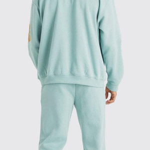 Diseño personalizado con capucha Casual Slim Fit Hombres Chándal 100% Algodón Entrenamiento deportivo Jogging Wear Servicio OEM - Product Image 3