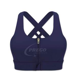 Soutien-gorge de sport sexy de haute qualité à dos ouvert pour adultes, séchage rapide, grande taille, soutien-gorge de sport tendance à étiquette privée pour femmes - Product Image 1