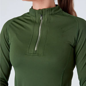 Nouvel arrivage Haut d'équitation équestre de couleur personnalisée couche de base d'équitation chemise d'équitation à manches longues pour femmes - Product Image 3