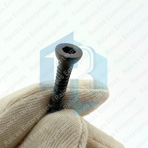 Jeu de boulons de verrouillage orthopédiques en titane personnalisable Fabricant d'instruments de fixation osseuse chirurgicale manuelle approuvée CE - Product Image 2