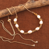 Perle d'eau douce naturelle chaîne de taille femmes perle réglable fil enroulé taille mode ventre bijoux ceinture réglable