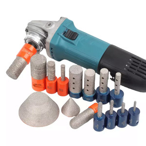 Bán Chạy TOOLWAY Mũi Khoan Phay <span class=keywords><strong>CNC</strong></span> Kim Cương Thủ Công Hàn Bằng Chân Không Mũi Khoan Phay M14 Phù Hợp Với Mũi Khoan - Product Image 1