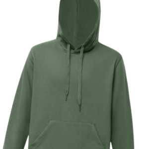 Sudadera con Capucha Verde Unisex, Sudadera con Capucha Lisa de Felpa de Algodón Premium, Ropa de Invierno, Estilo Urbano Informal, Corte Regular, al por Mayor - Product Image 5