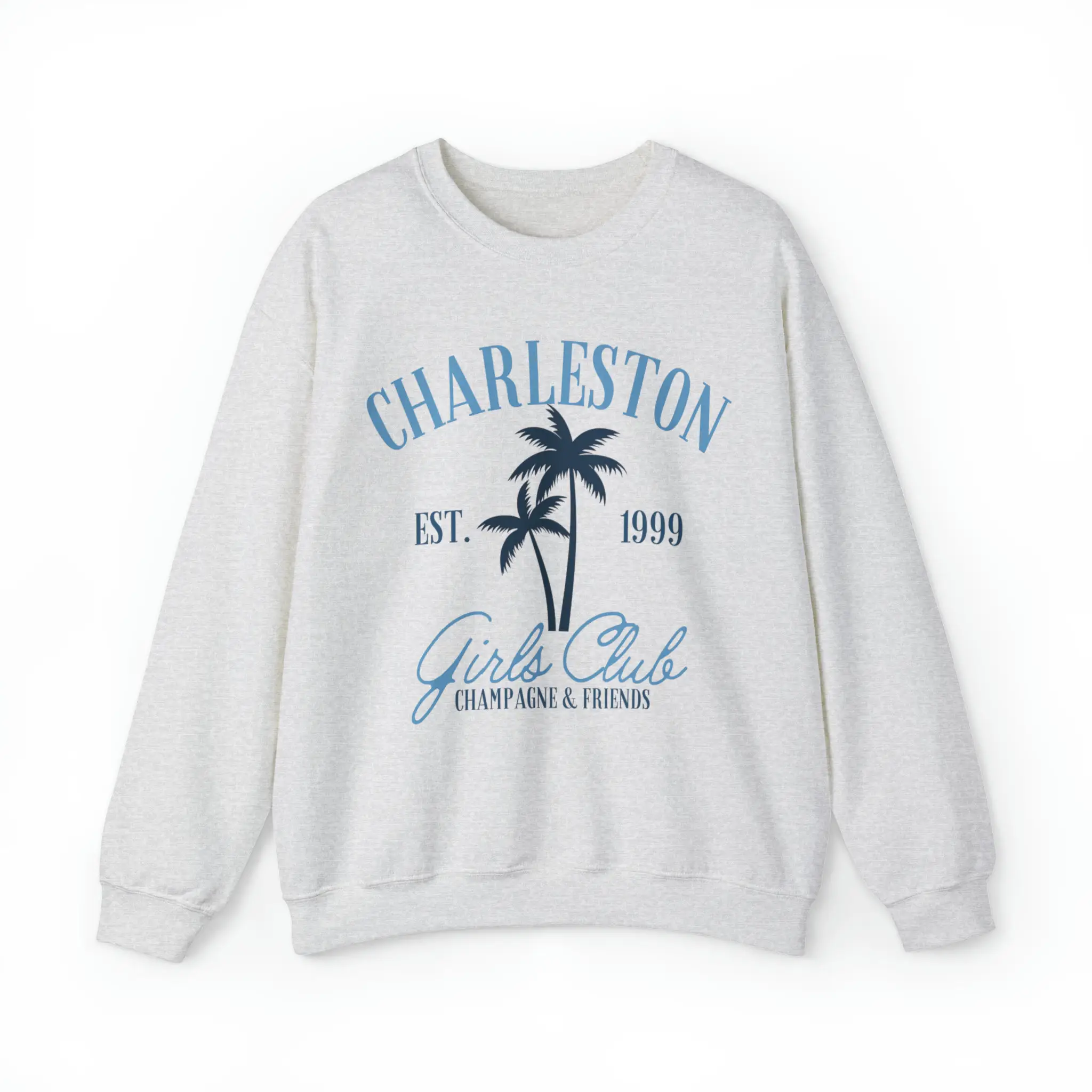 Graphic Sweatshirt, Charleston Girls Club, Quirky and Cool, Hippie, Retro Vibes, Bougie, Trendy Gift for Her Inspirational Quote