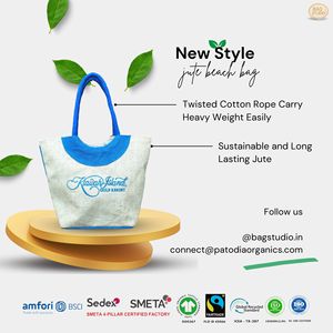 Bolsas de Yute Promocionales Impresas Personalizadas al por Mayor, Empaquetado Sostenible para Marcas - Product Image 3