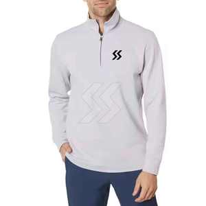 Peso ligero Top Selling Basics Hombres Media cremallera Sudadera Cómoda Ropa informal Hombres Media cremallera Sudadera En stock - Product Image 1