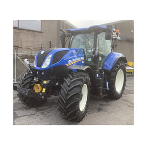 Tractor Agrícola Usado SNH704 de 80HP con Caja de Cambios 4WD y Parasol - Product Image 1