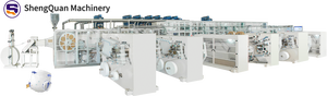 Meilleure vente Servo complet d'<span class=keywords><strong>occasion</strong></span> pour bébé de type I, ligne de production de couches de type T Machine à couches pour bébé - Product Image 4