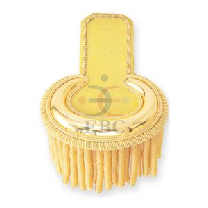 OEM oro lingotes flecos gruesos otoño charreteras moda traje dorado para Cine uso equipo de defensa personal al por mayor - Product Image 1