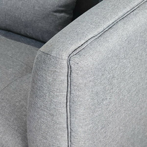 Loveseats 04 SFB68044 Sofá de Cuero de 2 y 3 Plazas, Diseño Acolchado, Forma Cuadrada, 180x86cm, para Sala de Estar, Uso Interior, Apartamento - Product Image 6