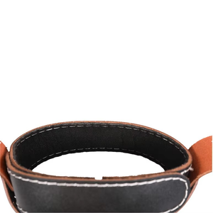 Harnais professionnel réglable en nylon et acier pour la tête et le cou, pour la musculation et l'entraînement musculaire, avec sangles en cuir - Product Image 5