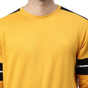 Nouveaux Sweat-shirts Décontractés pour Hommes Style 2025 – 100% Coton Mélangé Brodé à Motif Uni – Qualité Supérieure et Écoresponsables - Product Image 2