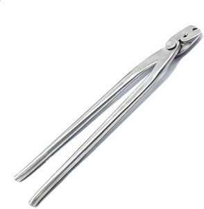 Instrumentos quirúrgicos veterinarios de tamaño personalizado para el cuidado de animales de acero inoxidable de alta calidad, extractor de uñas con pliegues de 12 pulgadas - Product Image 1