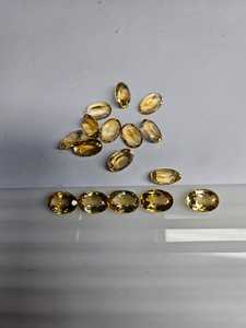 100% citrino Natural 10x14mm corte ovalado piedras preciosas sueltas AAA + CALIDAD citrino piedra preciosa para la fabricación de joyas - Product Image 1