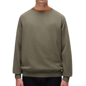 Sweat-shirt vert olive unisexe, confortable, décontracté, pull-over, tissu doux, manches longues, tendance, streetwear, confortable, mode d'hiver - Product Image 3