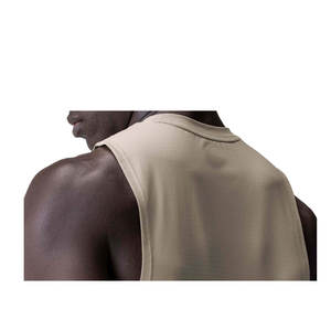 Haute Qualité Léger Gym Workout Débardeurs Hommes Solide Polyester Évacuation De La Sueur Respirant Fitness Gym Stringer Top XL Poche - Product Image 3