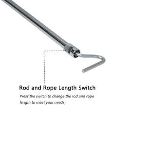 Atrapa Cerdos Manual de Alta Resistencia, Acero Inoxidable y Zinc, Soporte para Cerdos, Estándar de Seguridad MOL para Equipos Agrícolas, Manejo de Ganado - Product Image 5