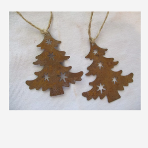 Top sur demande décoration de noël métal traîneau de noël pour décor de table Vintage coulée Style noël luge ornements - Product Image 5