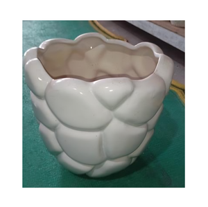 Elegant <b>ceramic</b> plant <b>pot</b> <b>for</b> decorative indoor use enhances living room bedroom or office with greenery charm - Product Image 2