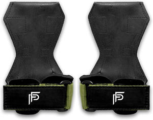 Los mejores empuñaduras de gimnasio para personas mayores y levantadores mayores Características de entrenamiento de cuero de vaca de alta resistencia Rendimiento Deadlift - Product Image 1