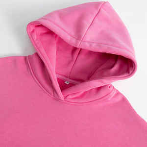 Sudadera con Capucha de Alta Calidad con Estampado 3D en Relieve para Mujer, Sudadera con Capucha de Algodón Grueso con Logotipo Personalizado con Impresión de Espuma - Product Image 2