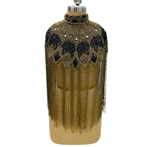 Ventes en gros de capes et robes brodées à la main, brillantes et chatoyantes, pour les fêtes, longues et droites, avec des glands, islamiques, du Moyen-Orient, musulmanes - Product Image 2