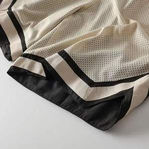 กางเกงขาสั้นบาสเก็ตบอลสำหรับฝึกซ้อมสไตล์ไฮสตรีทสำหรับผู้ชายกางเกงวิ่งผ้าตาข่ายแห้งเร็วกางเกงสเวตเตอร์ทรงหลวมด้านหน้าแบบแปลกใหม่สำหรับฤดูร้อน - Product Image 3