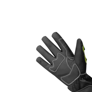 Guantes de Motociclismo de Dedos Completos, Cuero PU, Antideslizantes, Protección de Palma, Cierre de Hebilla, Deportivos, Unisex - Product Image 6