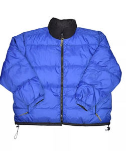 Chaqueta acolchada de lona ligera moderna para hombre, ropa de abrigo con cuello levantado de estilo callejero, moderna y asequible - Product Image 1