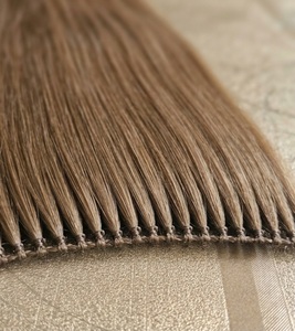 Extensiones de Cabello Humano Virgen con Doble Trama, Tipo Pluma, Invisibles, con Puntas Completas, para Salón - Product Image 3