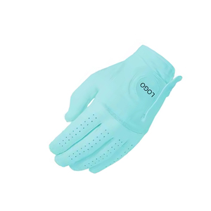 Nuevo diseño suave a todo color guantes de golf de cuero genuino transpirable y cómodo deportes guantes de golf personalizados - Product Image 6