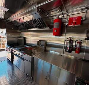 Nouveau design 2023 remorque alimentaire mobile en aluminium entièrement équipée camion de vente de nourriture prête à l'emploi pour le voyage à vendre - Product Image 5