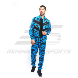 Chándales de entrenamiento físico para gimnasio de ropa deportiva, conjunto de dos piezas para hombre, chándal para hombre - Product Image 4