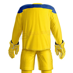 Ropa de hockey sobre hielo de estilo profesional con costuras reforzadas y rendimiento de absorción de humedad uniforme personalizable - Product Image 6
