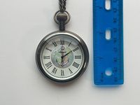 Montre de poche de style antique pour enfants Ancre nautique et design vintage Horloge pour cadeaux et promotions
