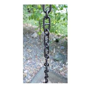โซ่ฝนโลหะแบบทันสมัยสำหรับตกแต่งสวนหรือตกแต่งสีดำเคลือบด้วยผงสำเร็จรูป - Product Image 1