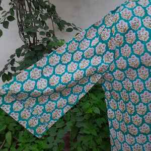 ชุดเดรสผ้าฝ้ายพิมพ์ลายคุณภาพสูง คอวี แขนยาว มีกระเป๋า ทรงตรงยาว สไตล์ลำลอง เสื้อผ้าผู้หญิง - Product Image 4