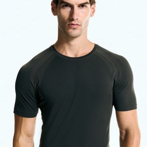 Camiseta informal OEM, camiseta lisa, transpirable, suave, de algodón pesado, camisetas gráficas de gran tamaño de alta calidad, ropa a granel - Product Image 1